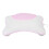 (Pink) Roze Badkussen met Zuignap en Mesh 3
