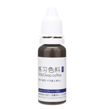(Deep Coffee) Pflanzenextrakt Tätowierfarbe 15ml Tiefkaffee für Anfänger