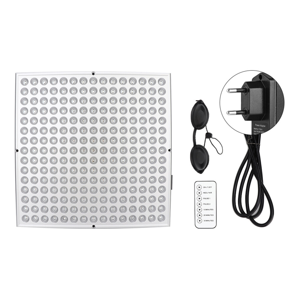 Red/Light (Eu Plug 100Â240V) 45W Led Infra Therapy Skin Rejuvenation Panel 100-240V