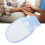 (Blue and White) Breathable Elderly Scratch Protection Gloves 4
