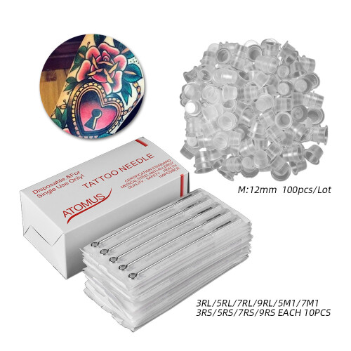Atomus Tattoo Naalden Cups Set 100st