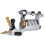 (Silver) Alloy Rotary Tattoo Machine Strong Motor Liner Silver 2