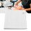 (White) Microfiber Sauna Massage Bath Towel Soft White 4