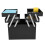 (EU Plug) Tattoo Kit Machine Needles Grip Pedal Tool Storage Bag 3