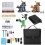 (EU Plug) Tattoo Kit Machine Needles Grip Pedal Tool Storage Bag 2