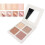 4 Color Highlighter Powder Contour Bronzer Concealer 5