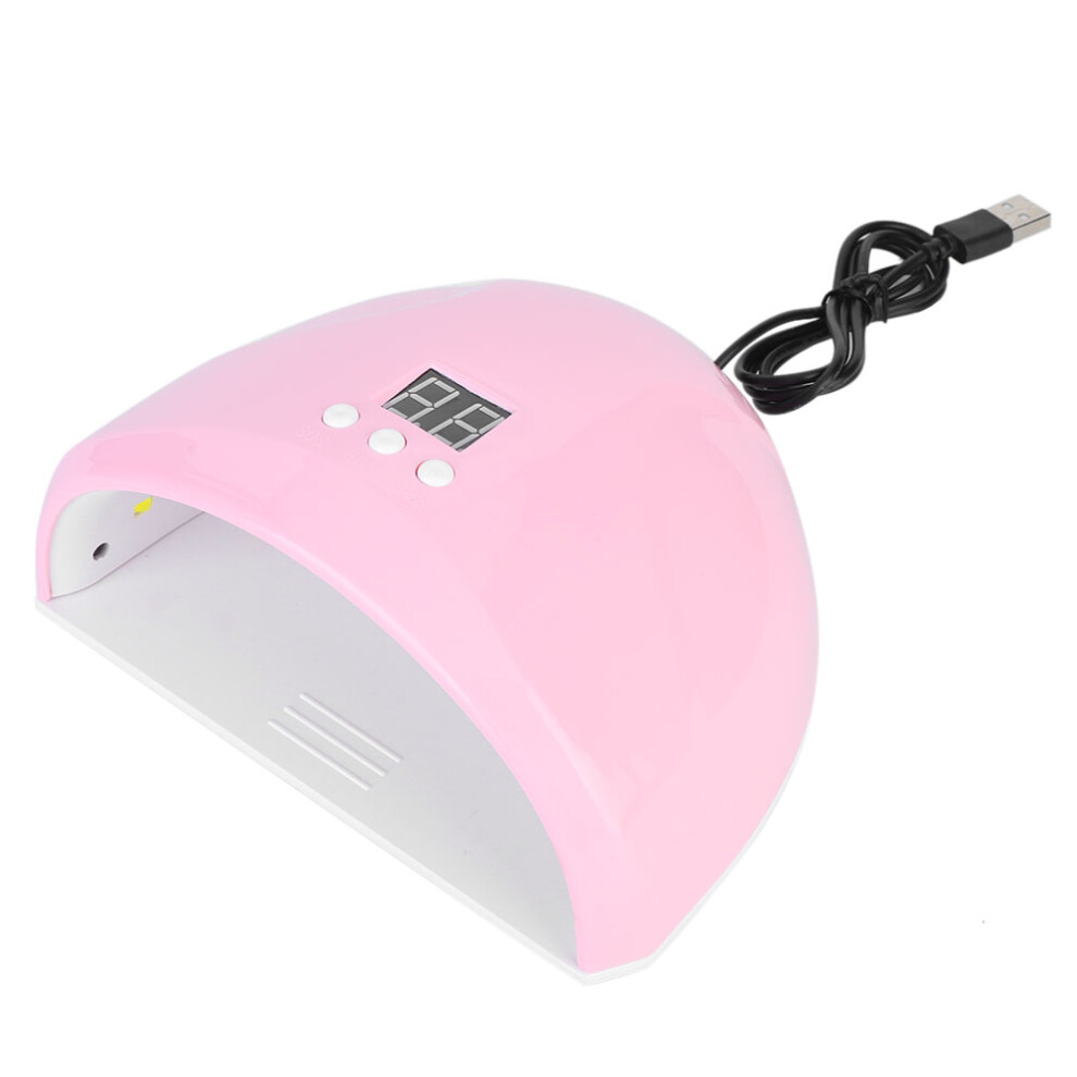 Pink (Pink) 36W Intelligent Led Uv Gel Nail Dryer Lamp Manicure Tool