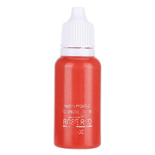 2x 30ml Semi-Permanent Rose Red Tattoo Pigment