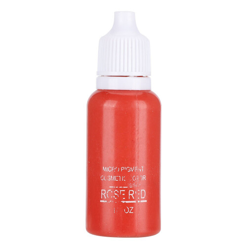 2x 30ml Semi-Permanent Rose Red Tattoo Pigment