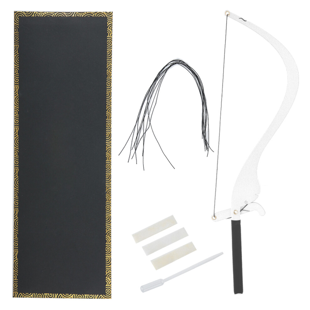 Silver (Silver) Eyebrow Tattoo Line Ruler Microblading Positioning Tool Set