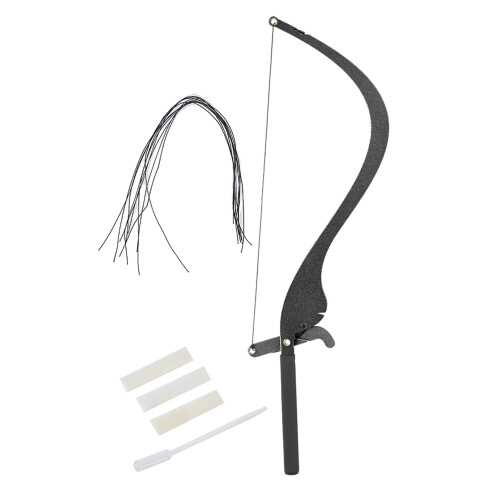 (Black) Set Righello Microblading Argento