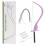 (Purple) Set Righello Microblading Argento 1