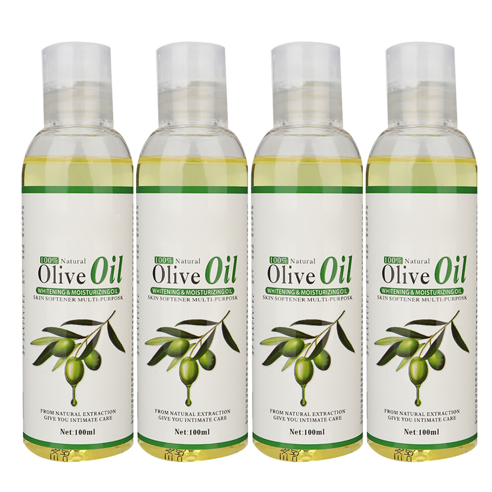 Disaar 100ml 4pcs Organic Olive Oil Face Body Moisturizing Care