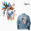 (Colour Fox) 2pcs Tier-Muster Aufnäher 3D Bügelbilder für Kleidung 5