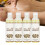 4x100ml Rizinusöl Hautfeuchtigkeit Massage-Öl 5