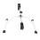 Mini Exercise Bike Foot Pedal Trainer Home Office 4