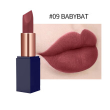 (L19049-09#) Samt-Matte Lippenstift, langanhaltend & feuchtigkeitsspendend