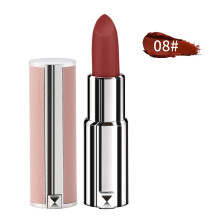 (08#) Matte Samt-Lippenstift glatt langhaltend feuchtigkeitsspendend