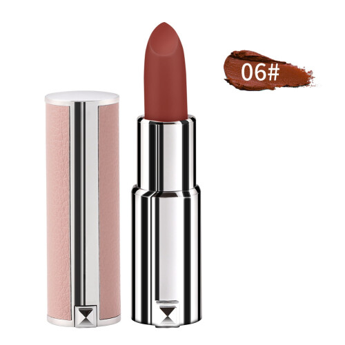 (06#) Matte Samt-Lippenstift glatt langhaltend feuchtigkeitsspendend