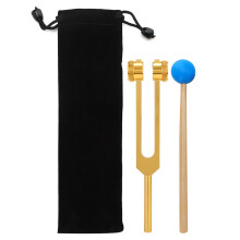 272.2HZ Aluminum Tuning Fork with Hammer Therapy Tool