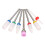 7x Keramische Nagelboorbits Set 1