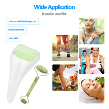 Eis-Jade-Rolle Gesichtsmassage Anti-Aging-Puffiness