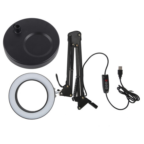 Lente d'Ingrandimento LED da Scrivania 5X