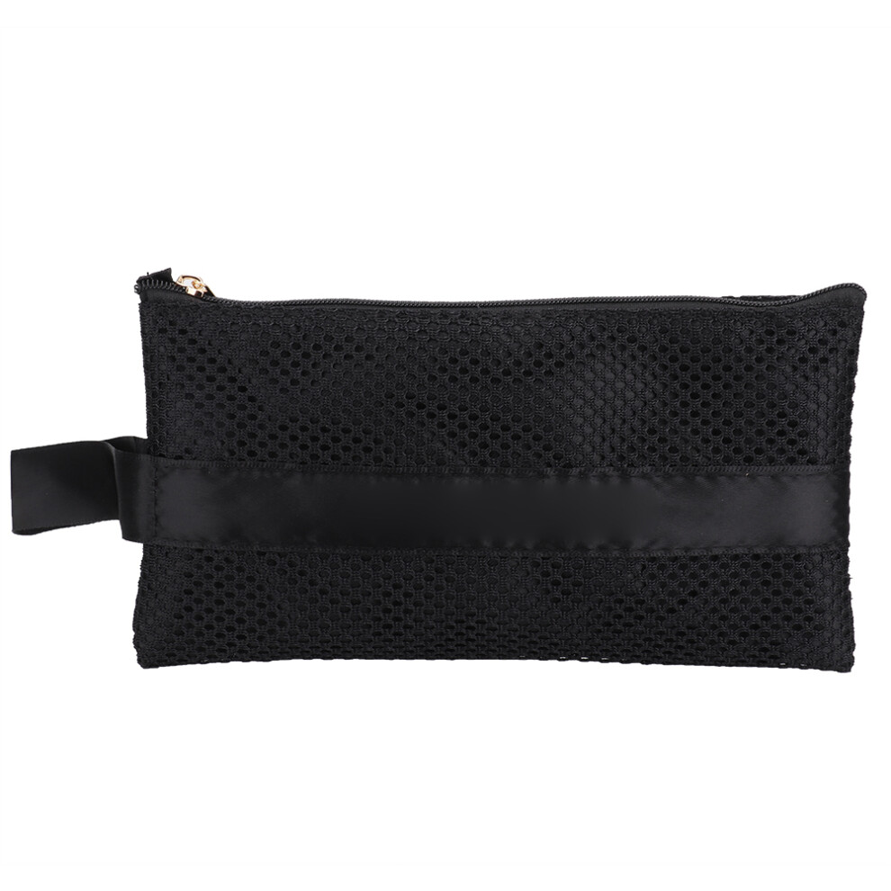 Handheld Portable Cosmetics Makeup Brush Jewelry Storage Travel Bag