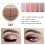 5-farbiges Glitzer-Matte Lidschatten-Puder 2