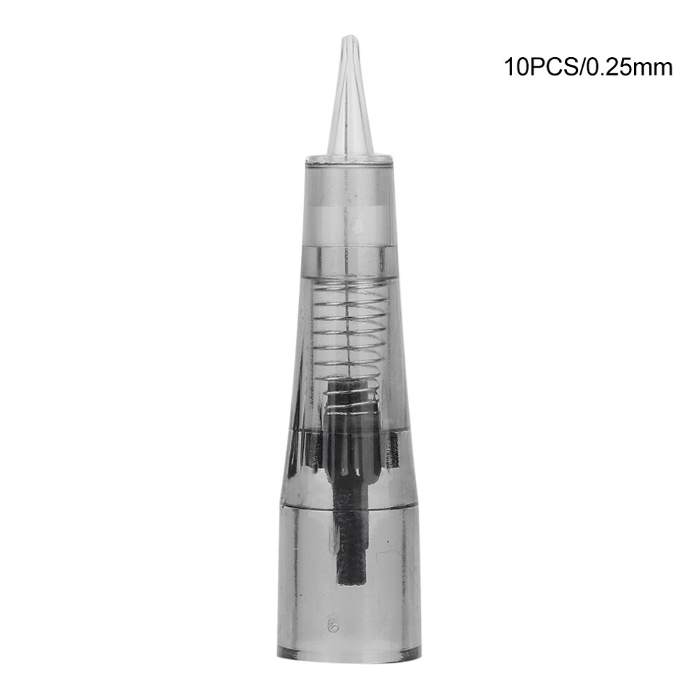 10Pcs Disposable Eyebrow Tattoo Needles 0.25mm