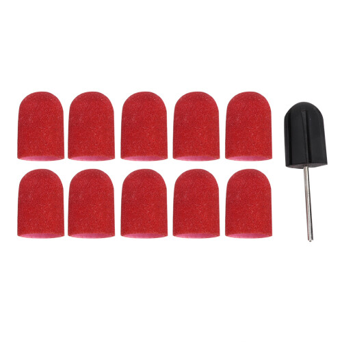 Nagelzandband 16x25mm rood