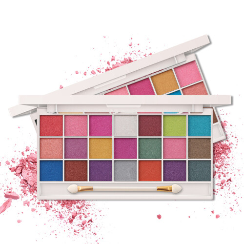 21-farbiges Perlmutt-Matte Lidschatten-Puder 2
