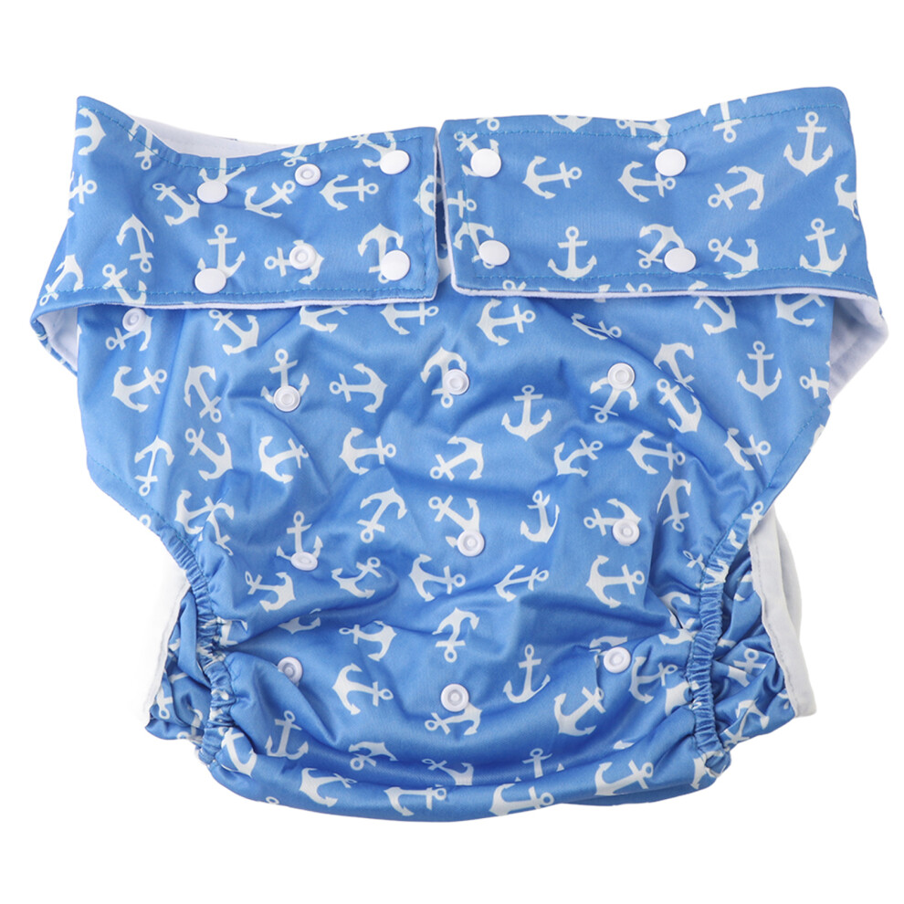 Washable Reusable Adjustable Breathable Adult Diapers for Elderly Z7