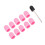 Nail-Art-Sanding-Ring 10x15mm, pink 2