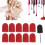 Nagelzandband 16x25mm rood 5