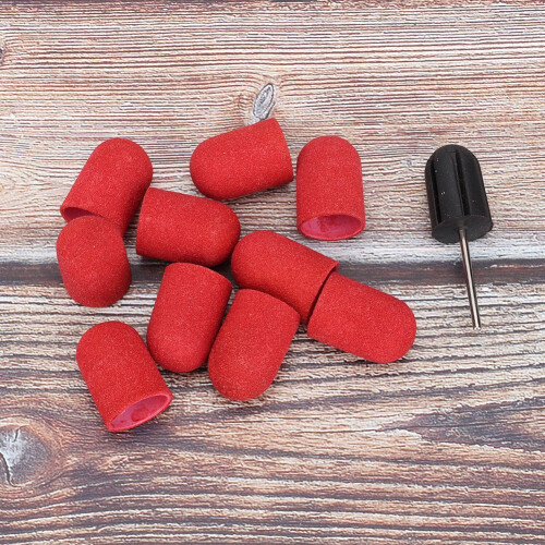 Nagelzandband 16x25mm rood 2