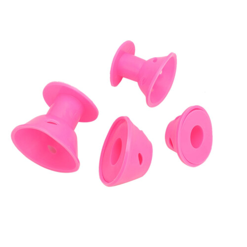 30x DIY Wellenlockenwickler Rosa Styling-Tool 2