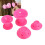 30x DIY Wellenlockenwickler Rosa Styling-Tool 5