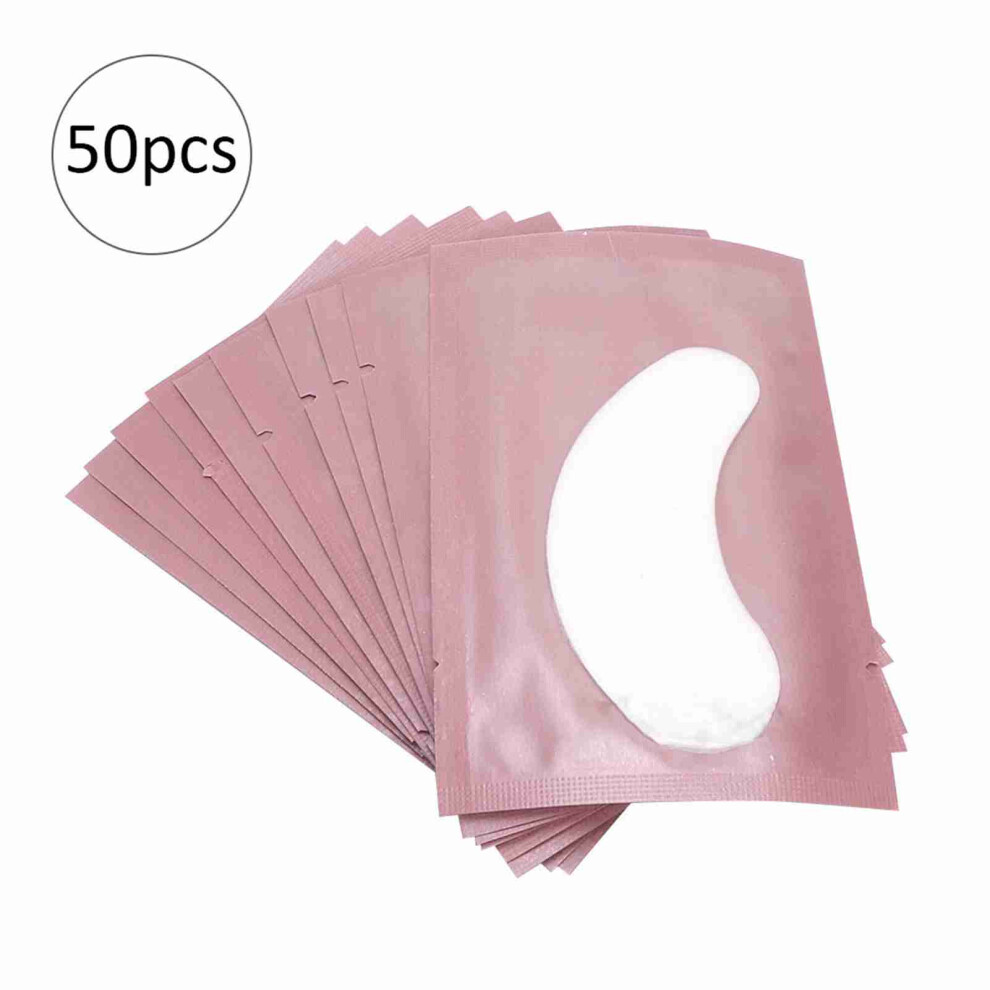 Pink 50Pcs Eyelash Grafting Isolation Pad