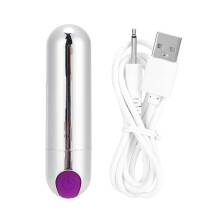 Portable USB Bullet Vibration Massager Body Massage Women Toy