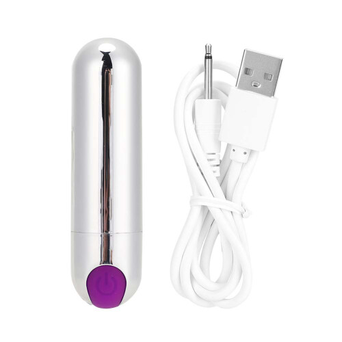 Portatile Vibratore USB Massaggiatore Corpo Donna