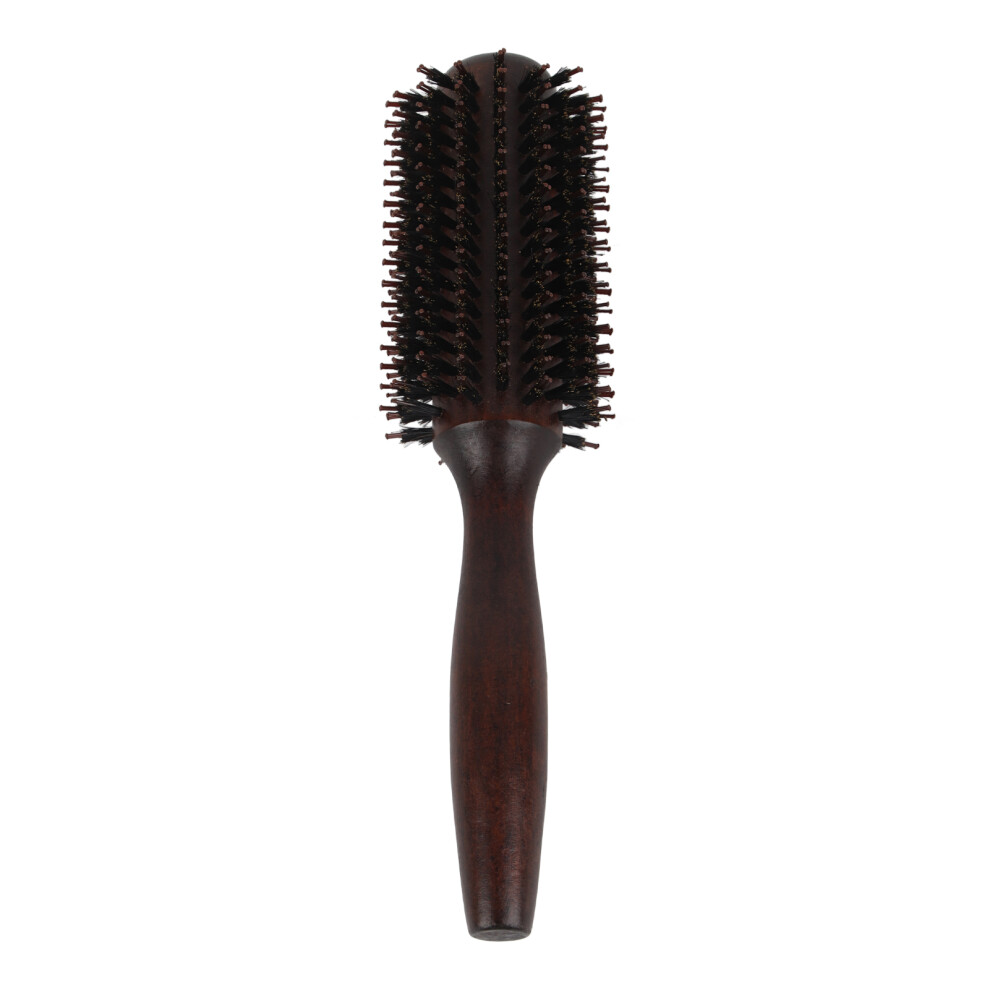 Solid Wood Tube Roller Round Comb Heat Resistant Anti Static