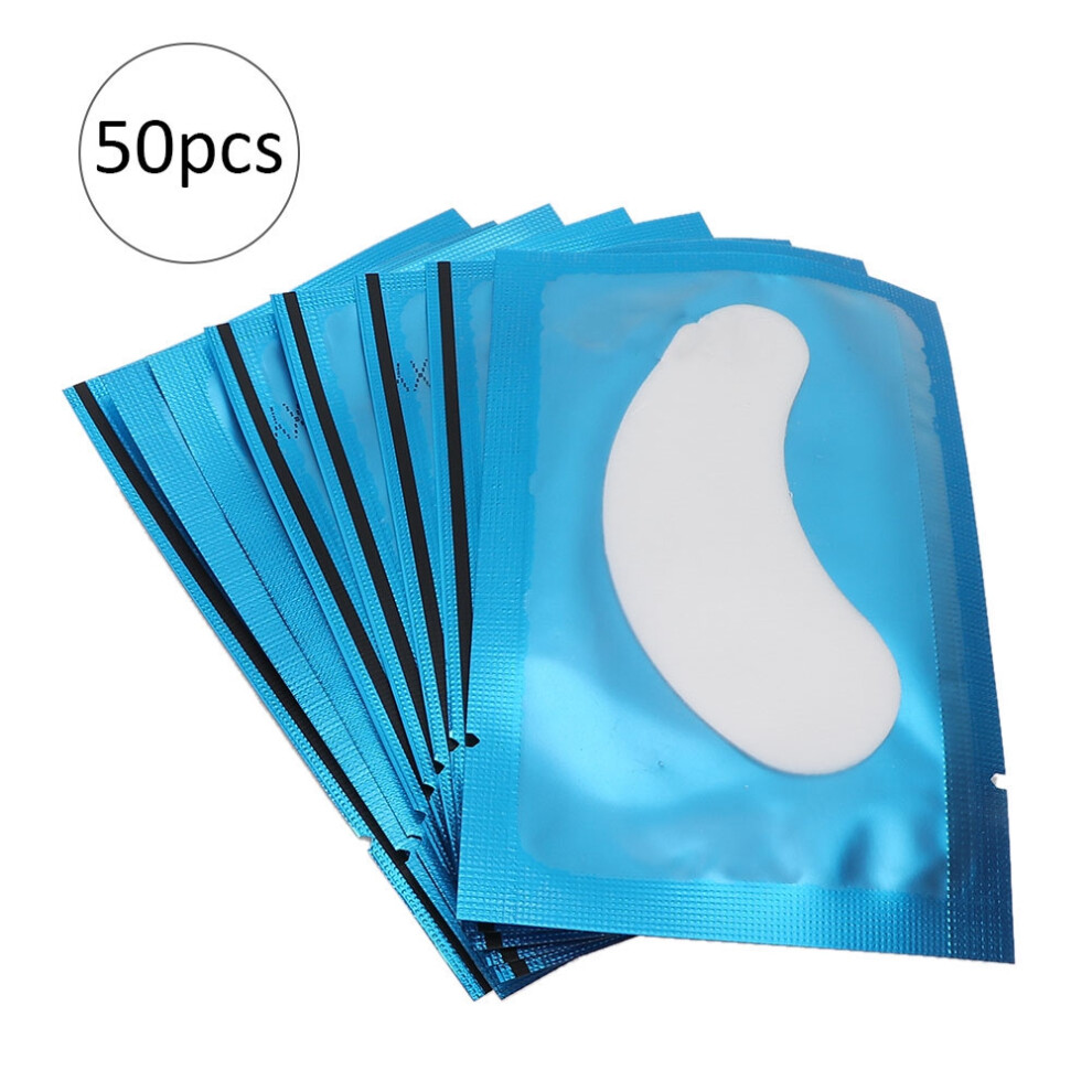 Blue 50Pcs Eyelash Grafting Isolation Pad