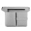 Barber-Scherenhalter-Taschenhalter-PU-Leder-Silber 1