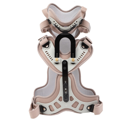 (Gray Average) Lightweight Neck Chest Post-Surgery Brace