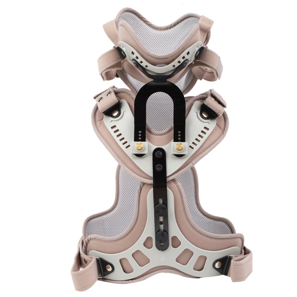 Gray ( Average) Lightweight Neck Chest Orthosis Post-Surgery Brace