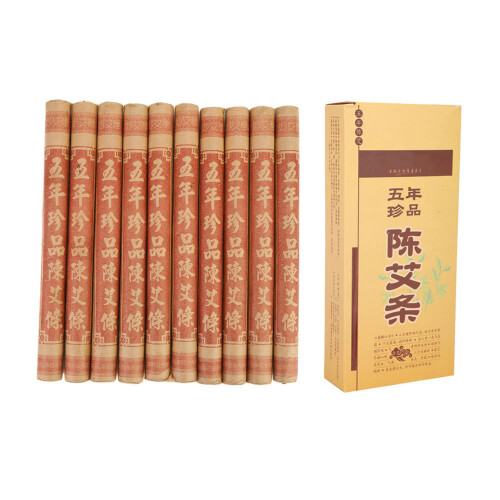 10pcs 10:1 Traditional Smoke Moxa Sticks Therapy