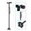 Faltbarer LED-Aluminium-Gehstock 4