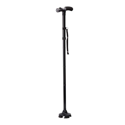 Faltbarer LED-Aluminium-Gehstock 1