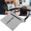 Barber-Scherenhalter-Taschenhalter-PU-Leder-Silber 5